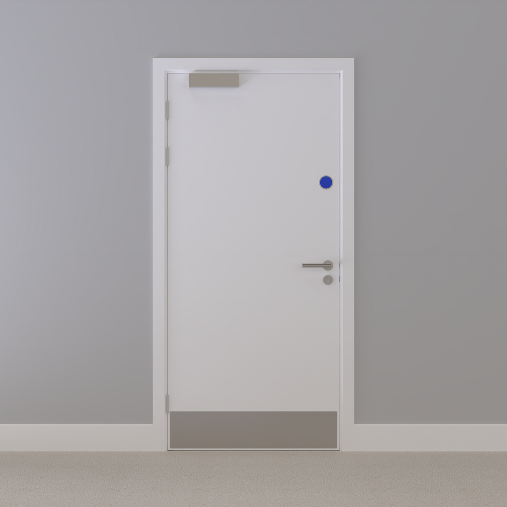 Kraft Paper Flush FD30s Doorset (Latched)