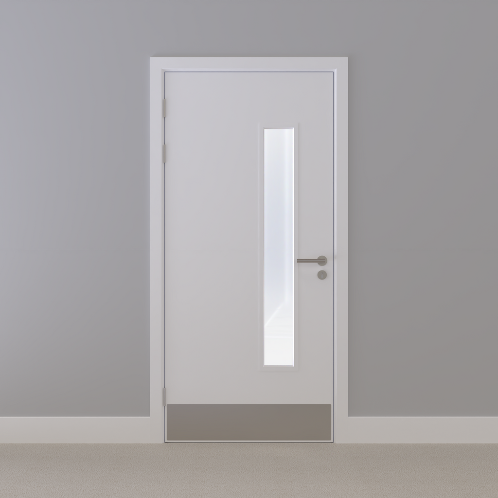Kraft Paper Glazed NFR Doorset (Latched)