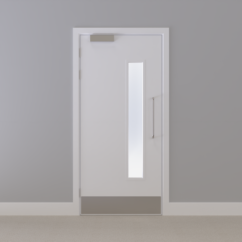 Kraft Paper Glazed NFR Doorset (Unlatched)
