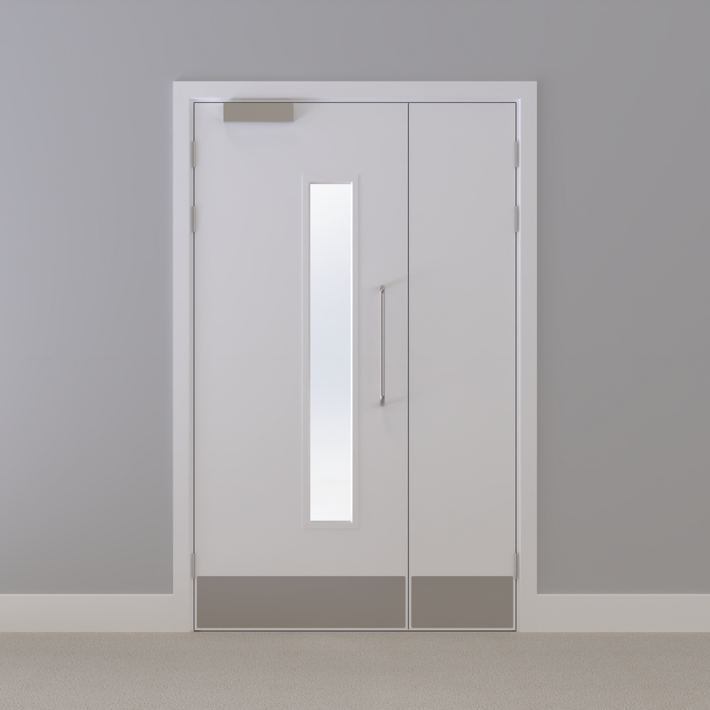 Kraft Paper Glazed NFR Doorset (Unlatched)