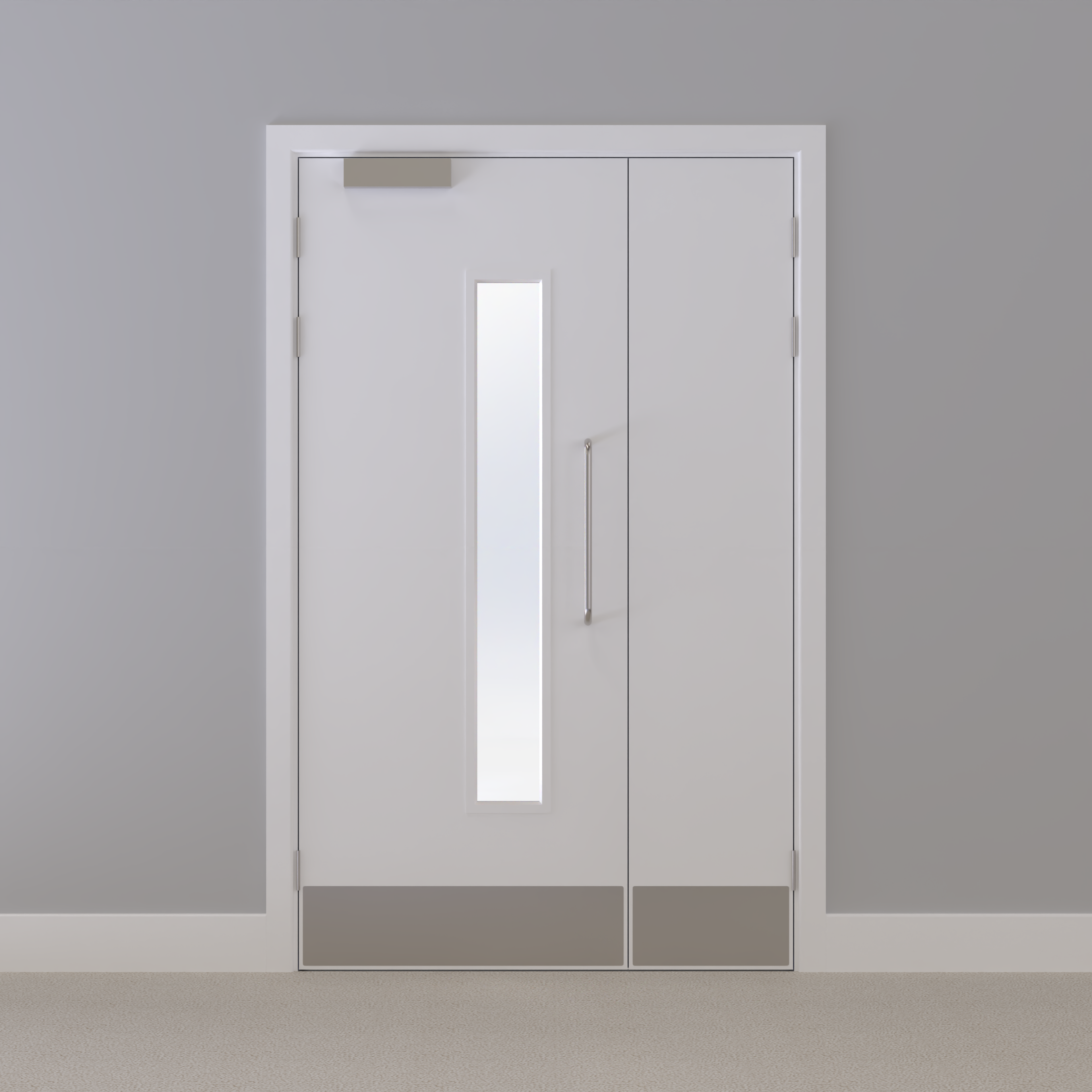 Kraft Paper Glazed NFR Doorset (Unlatched)