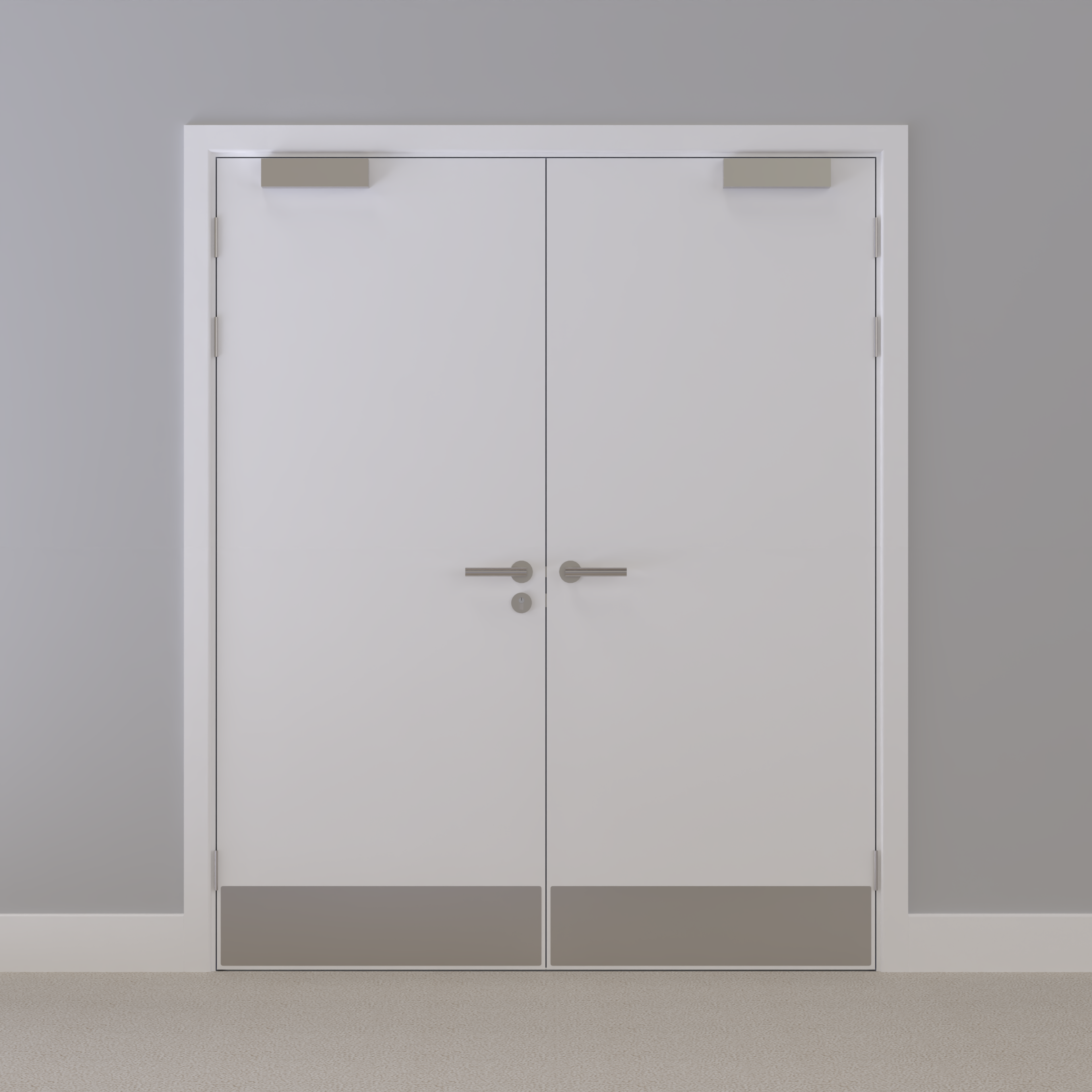 Kraft Paper Flush NFR Doorset (Latched)