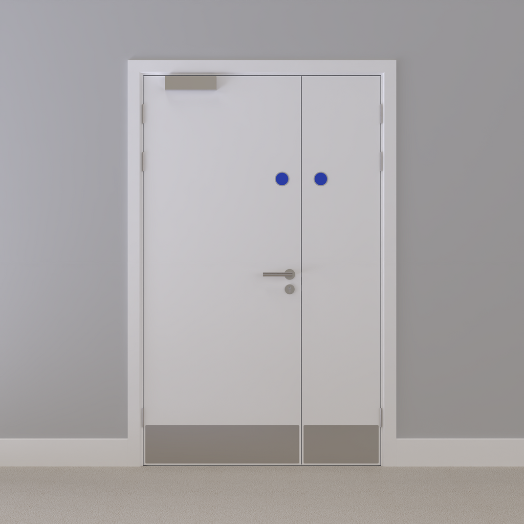 Kraft Paper Flush FD60s Doorset (Latched)