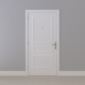 Kraft Paper Flush FD30s Doorset (PAS24)