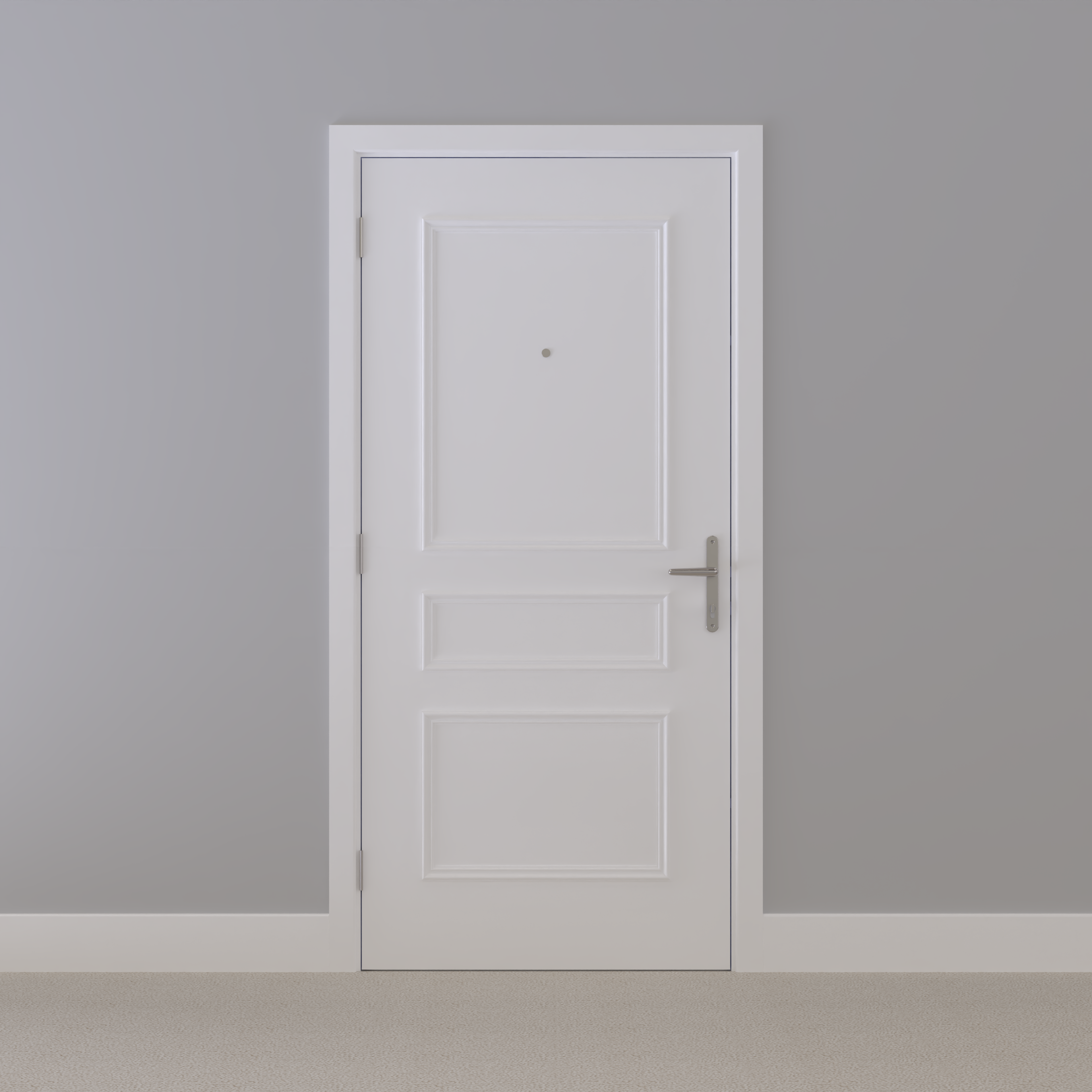 Kraft Paper Flush FD30s Doorset (PAS24)