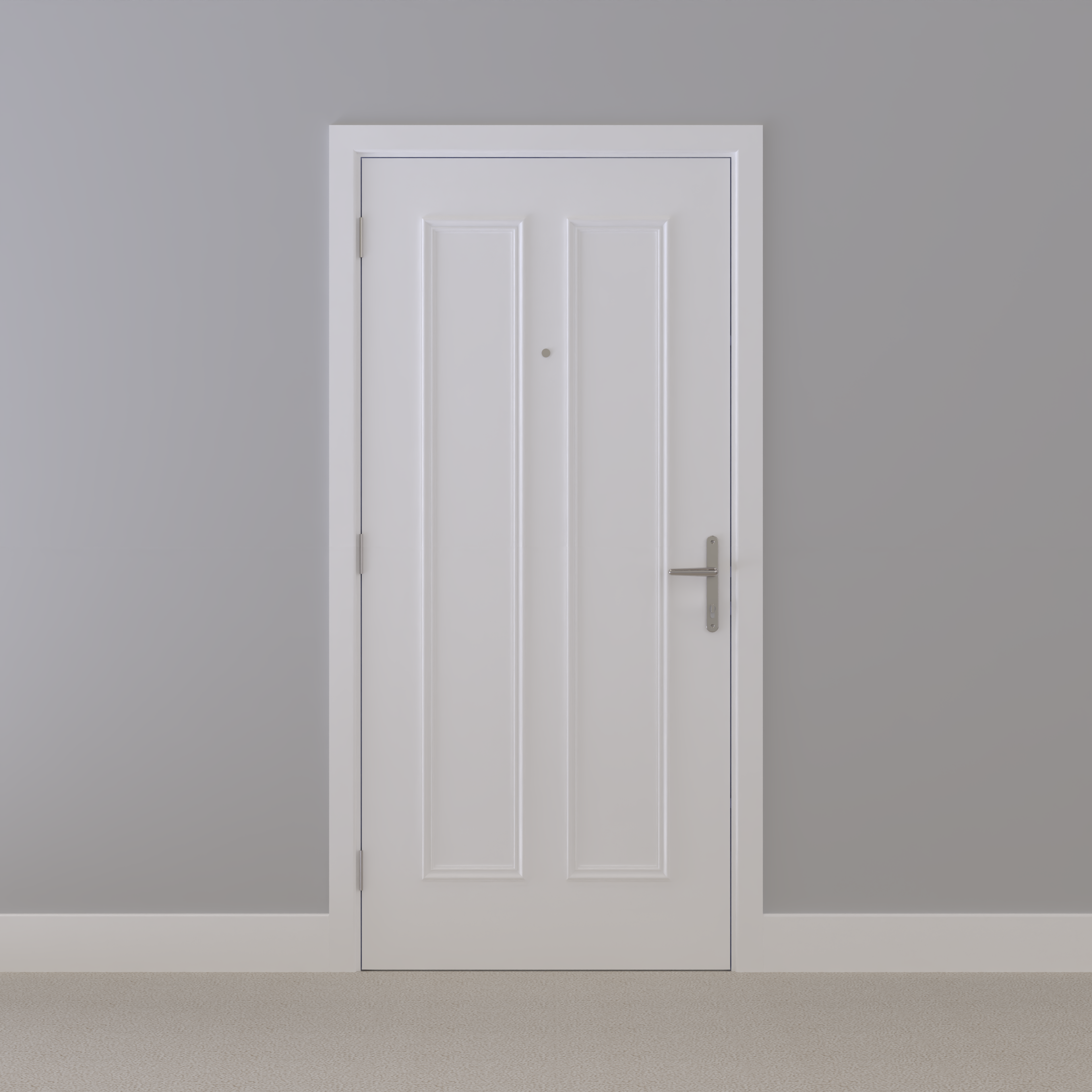 Kraft Paper Flush FD30s Doorset (PAS24)