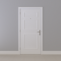 Kraft Paper Flush FD30s Doorset (PAS24)