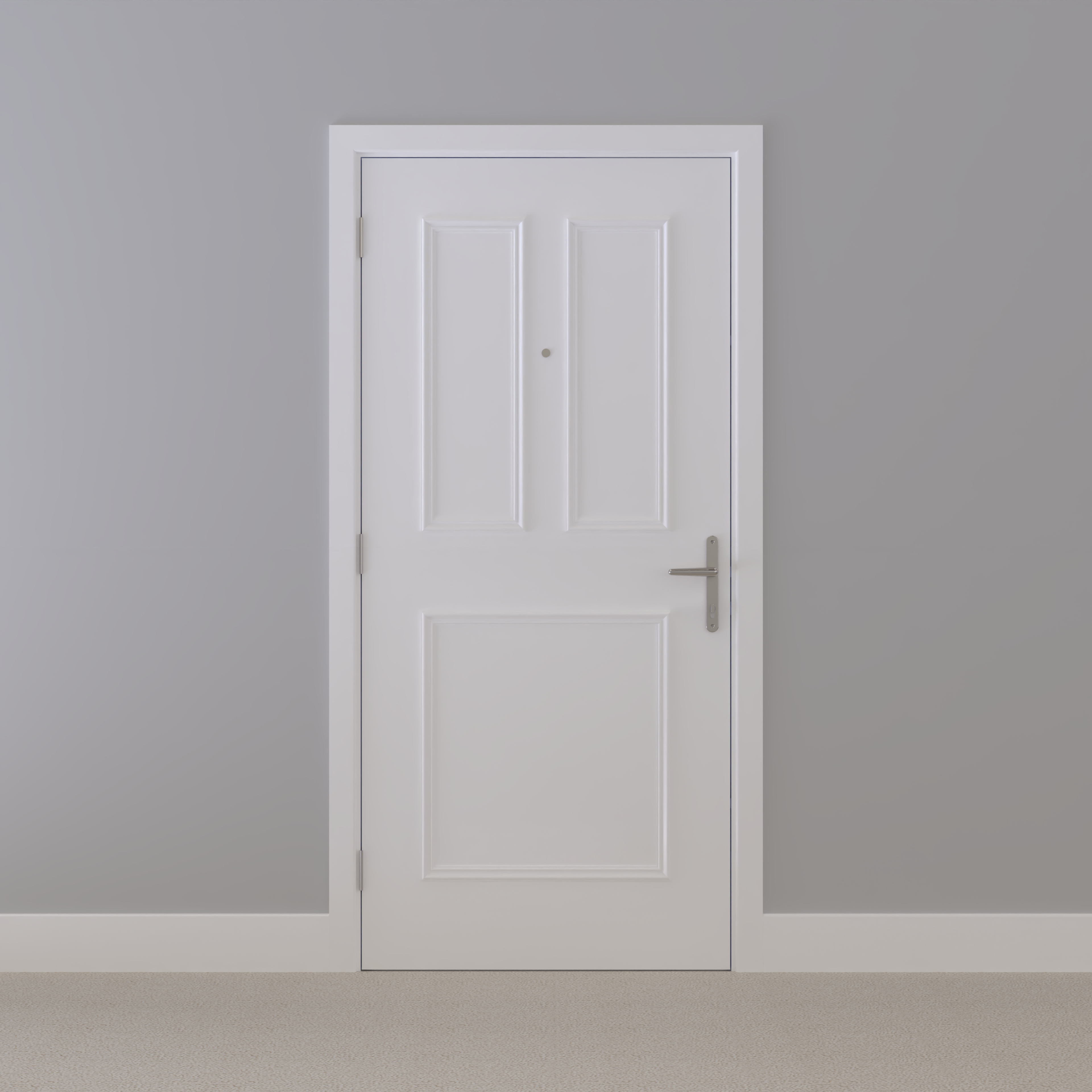 Kraft Paper Flush FD30s Doorset (PAS24)
