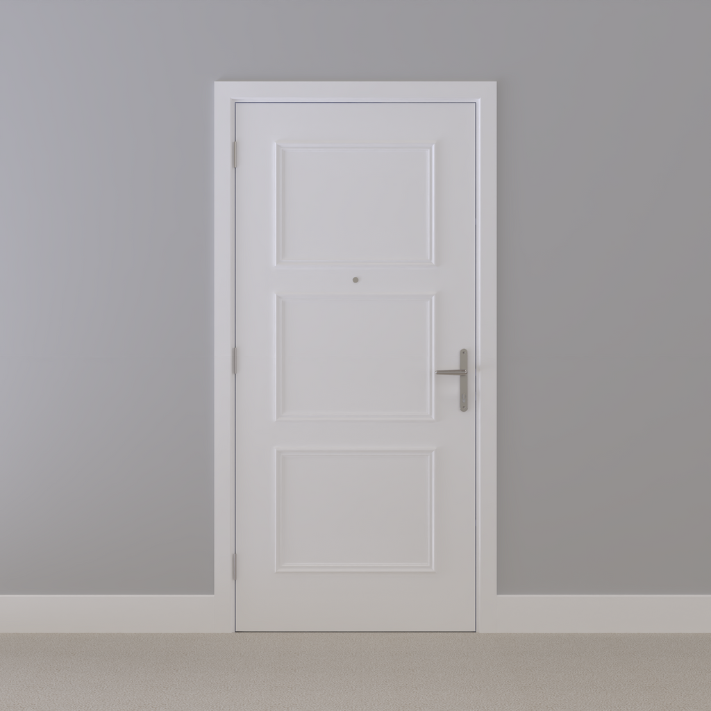 Kraft Paper Flush FD30s Doorset (PAS24)