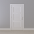 Kraft Paper Flush FD30s Doorset (PAS24)