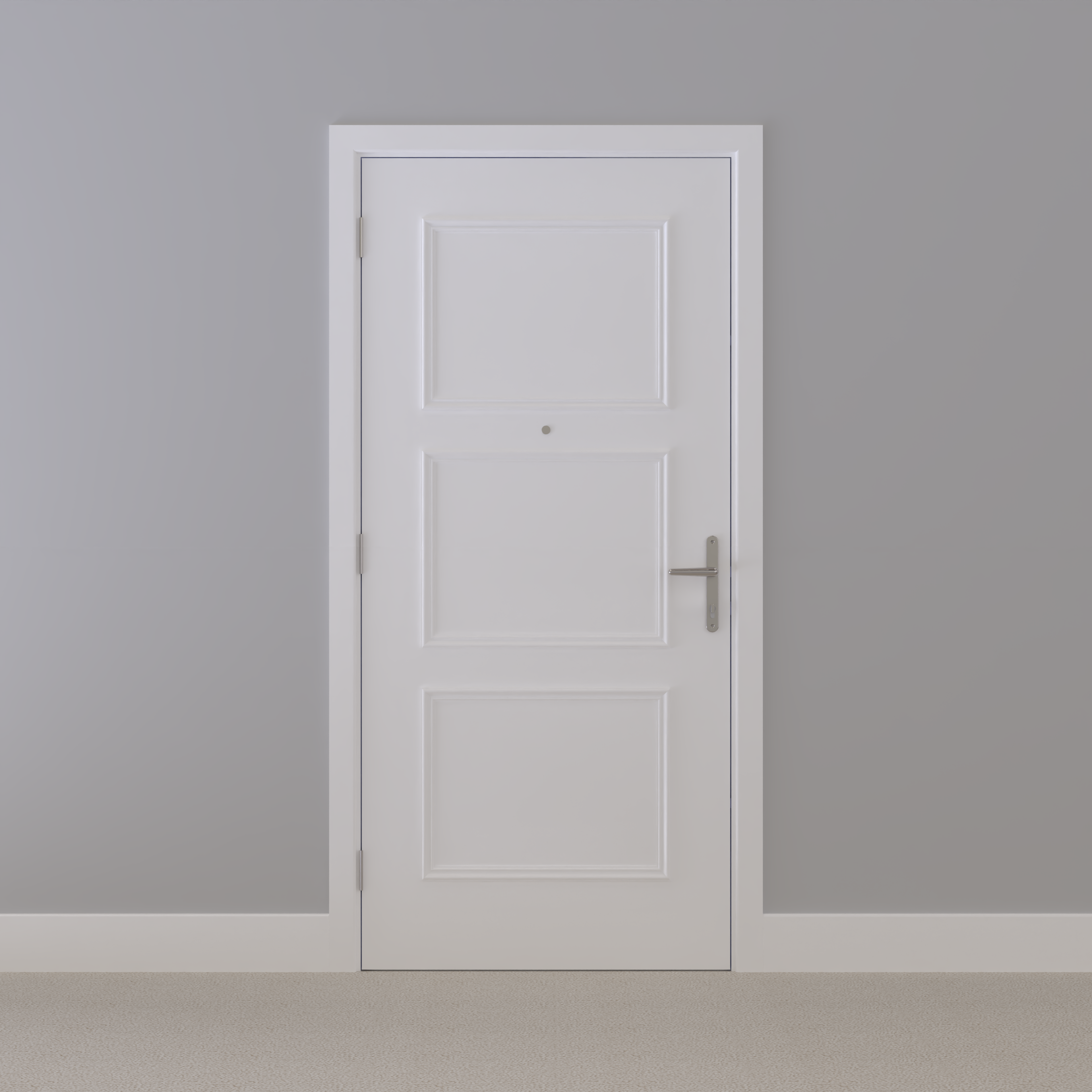Kraft Paper Flush FD30s Doorset (PAS24)