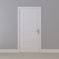 Kraft Paper Flush FD30s Doorset (PAS24)