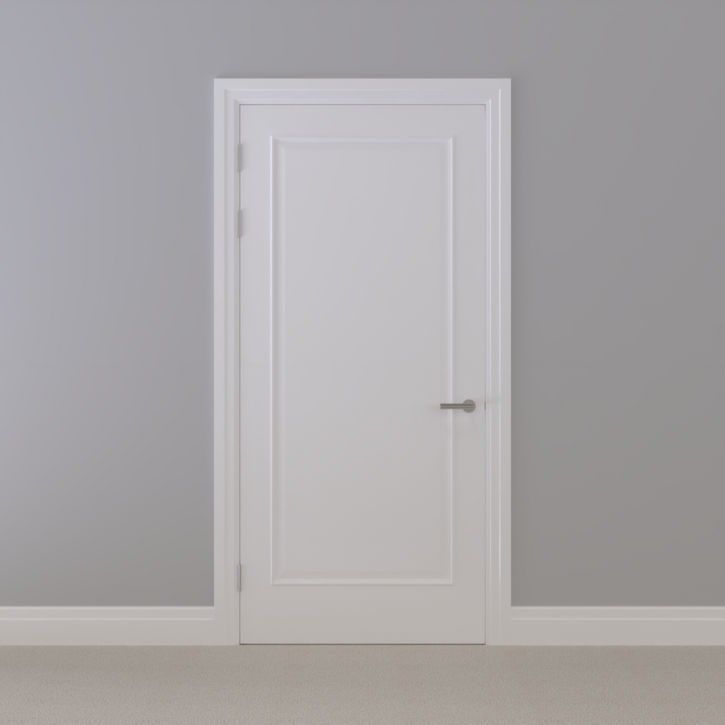 Kraft Paper Panelled NFR Doorset (Latched)