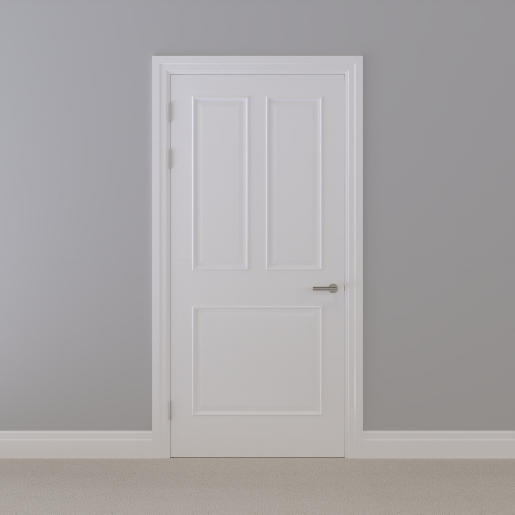 Kraft Paper Panelled NFR Doorset (Latched)