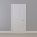 Kraft Paper Panelled FD30s Doorset (Latched)