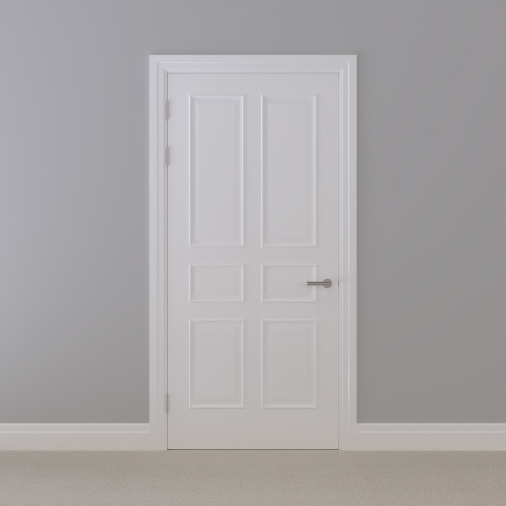 Kraft Paper Panelled NFR Doorset (Latched)