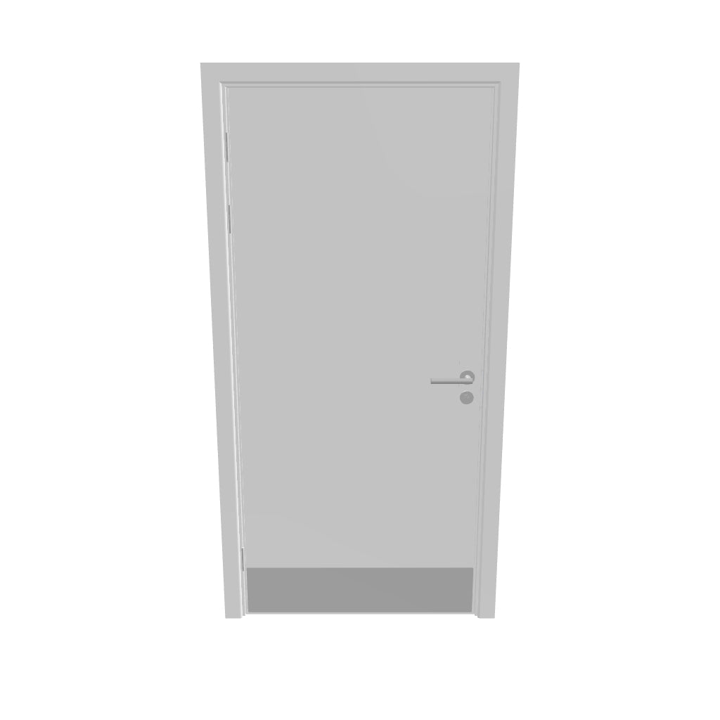 Kraft Paper Flush NFR Doorset (Latched)