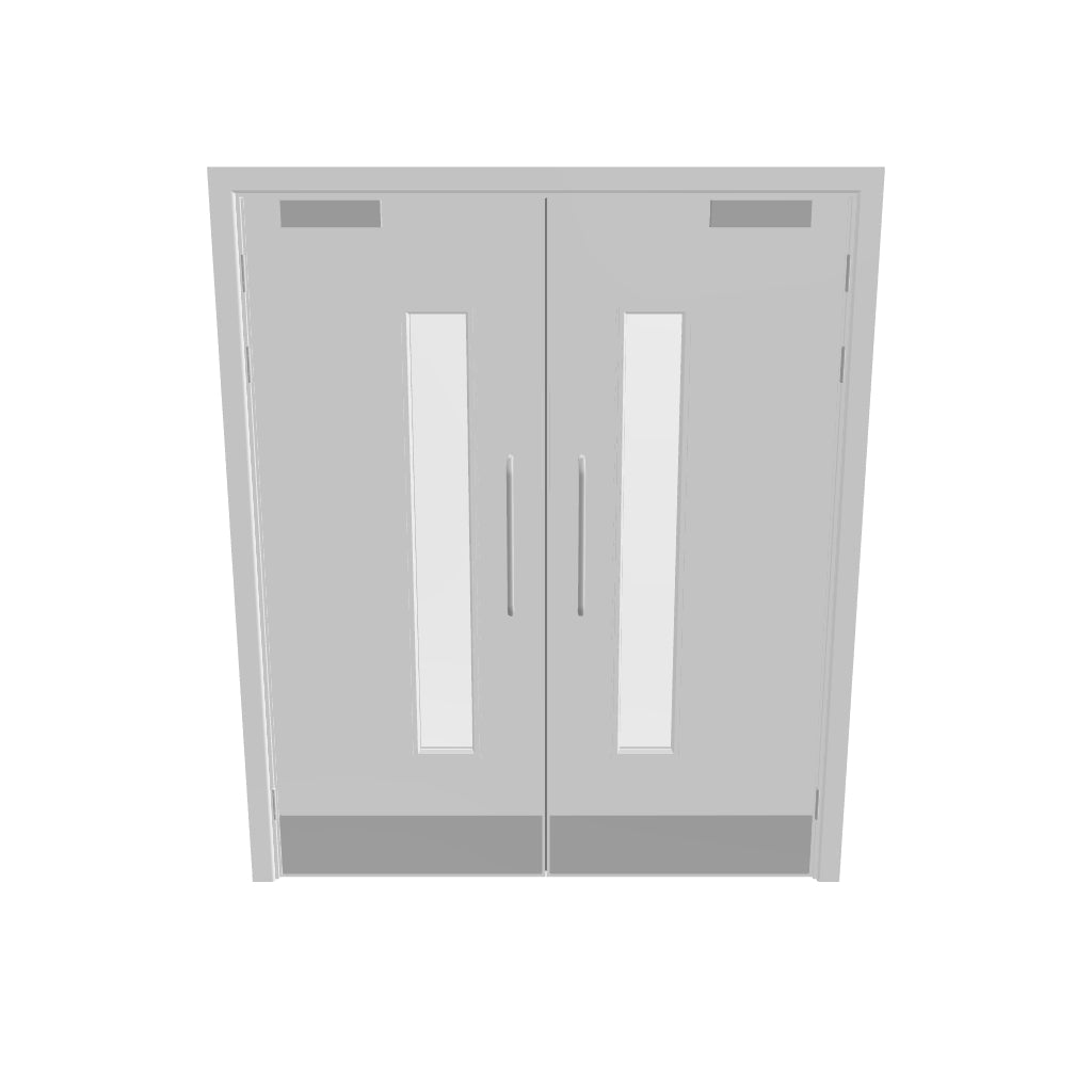 Kraft Paper Glazed NFR Doorset (Unlatched)