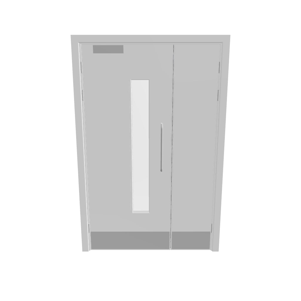 Kraft Paper Glazed NFR Doorset (Unlatched)
