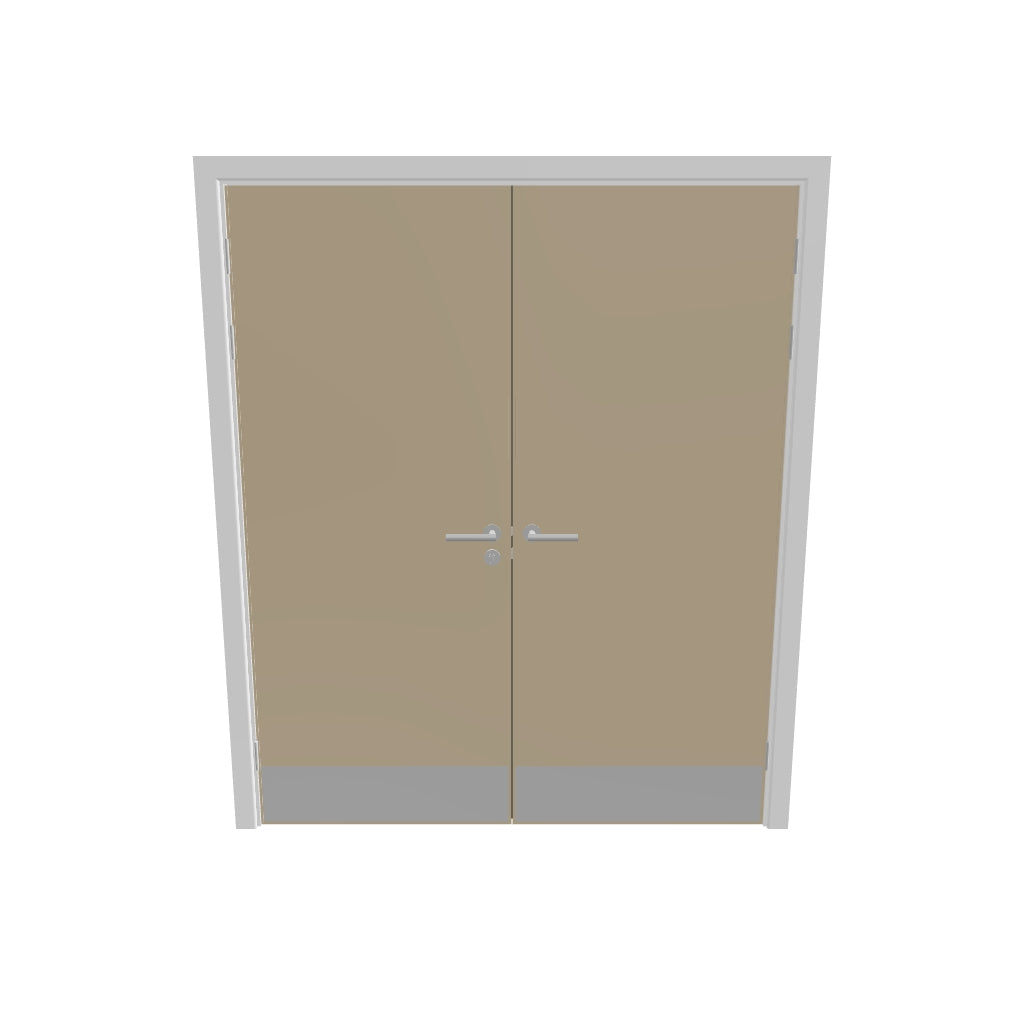 Oak, European [Crown] Flush NFR Doorset (Latched)