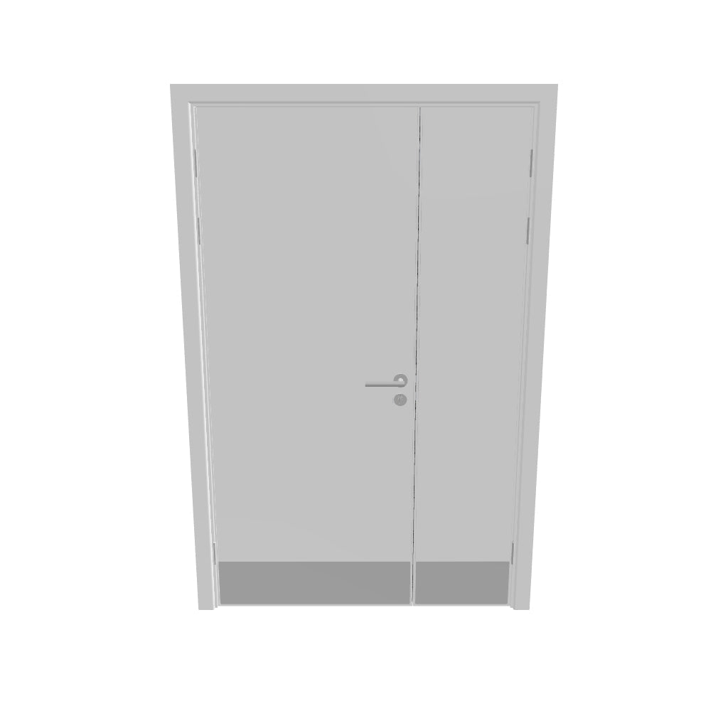 Kraft Paper Flush NFR Doorset (Latched)