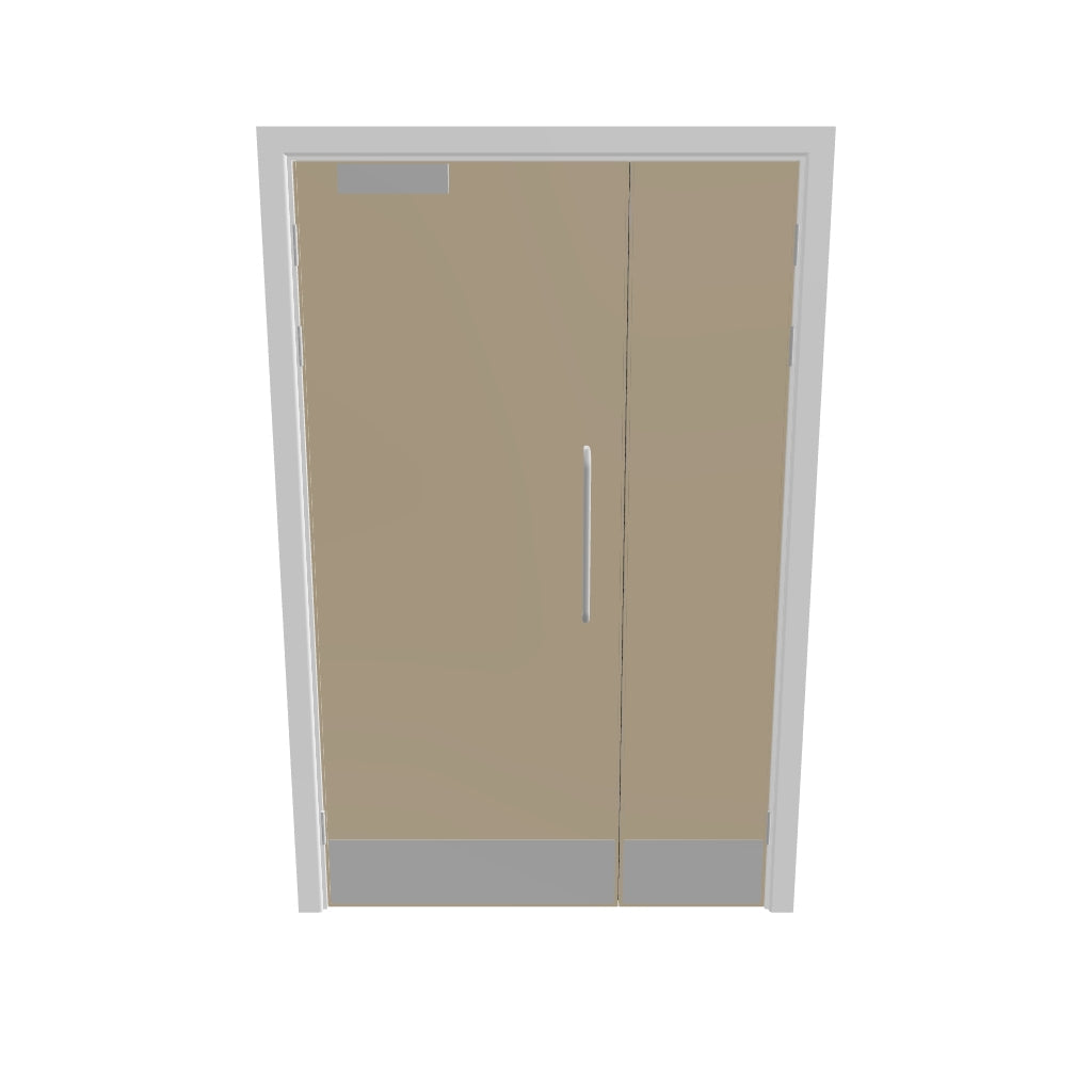 Oak, European [Crown] Flush NFR Doorset (Unlatched)