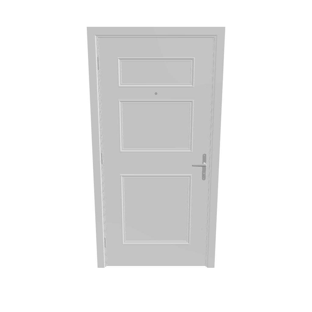 Kraft Paper Flush FD30s Doorset (PAS24)