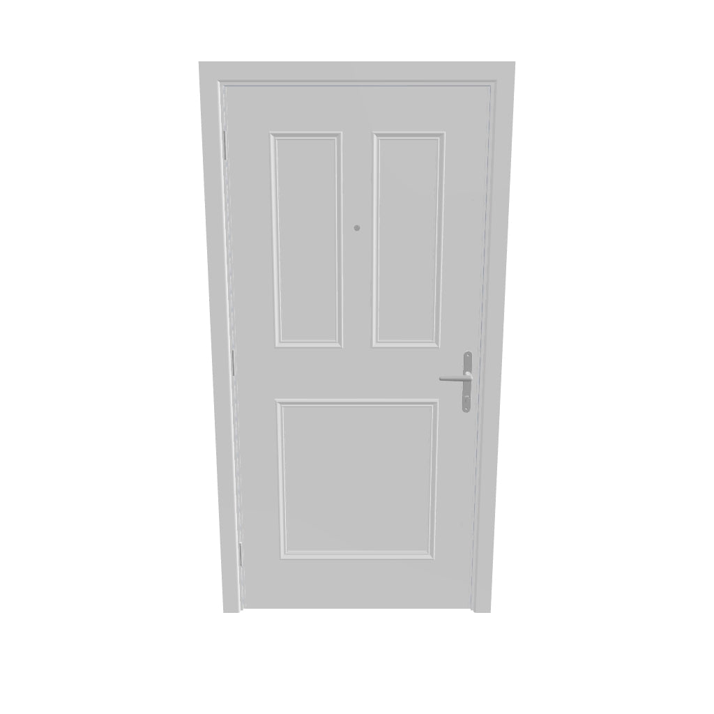 Kraft Paper Flush FD30s Doorset (PAS24)