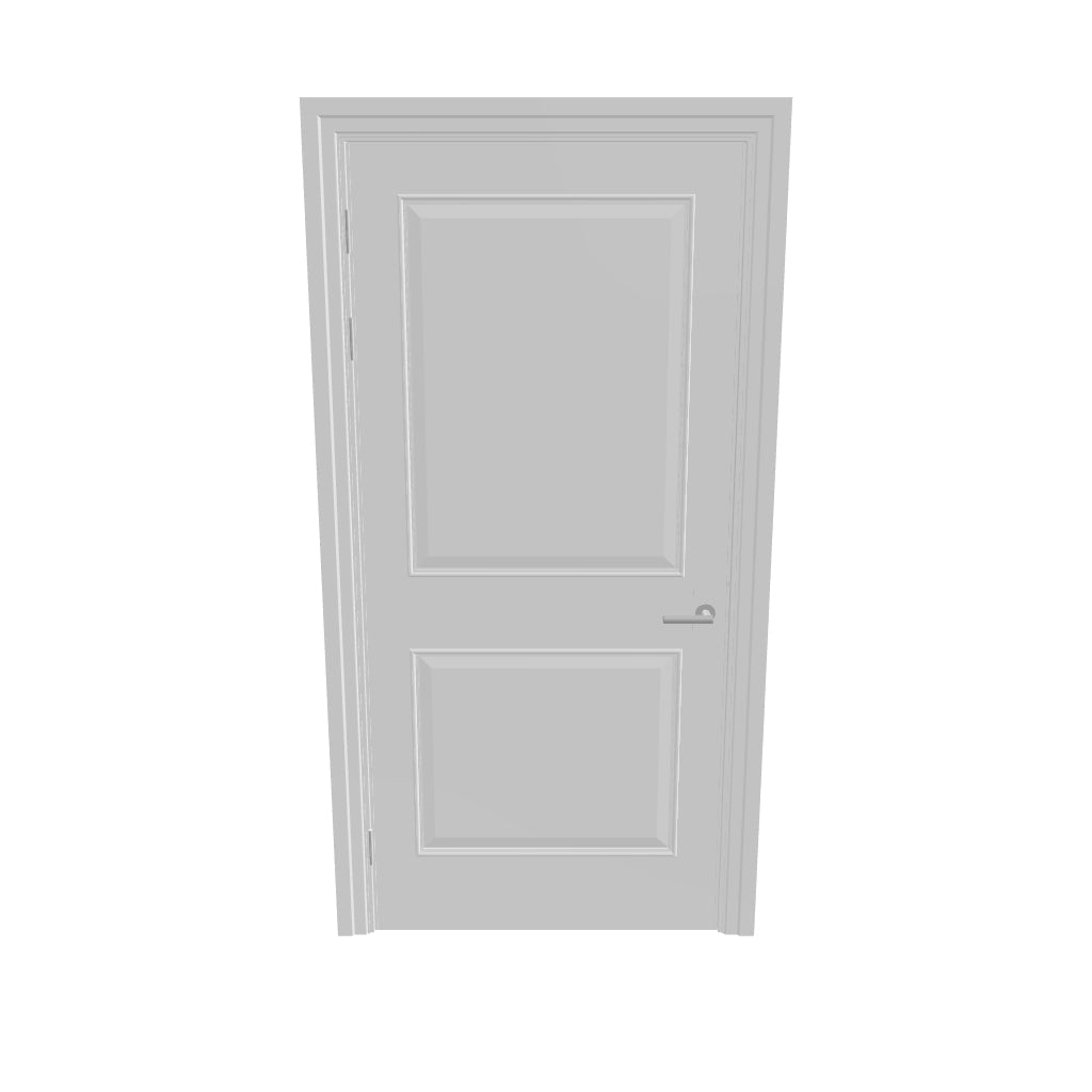 Kraft Paper Panelled NFR Doorset (Latched)