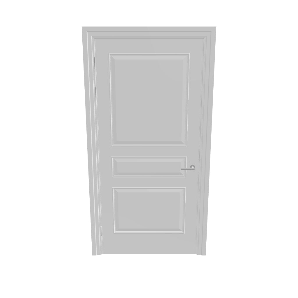 Kraft Paper Panelled NFR Doorset (Latched)